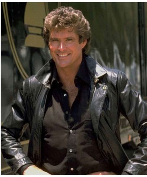 knight rider leather jacket replica|David Hasselhoff Knight Rider Leather Jacket .